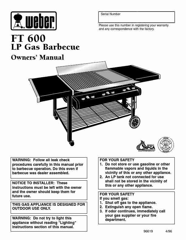 Weber Gas Grill FT 600-page_pdf